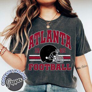 Atlanta Football Old School Look Comfort Colors Tee 159